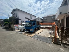 現地外観・安心のべた基礎