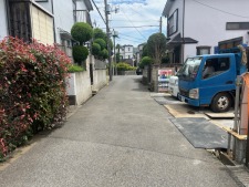 現地含む前面道路
