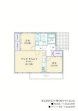 間取図・２LDK